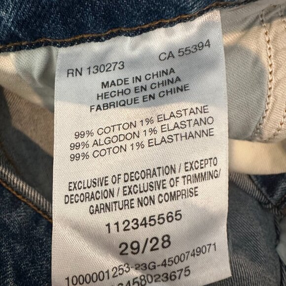 Lee x Daydreamer Size 29/28 High Rise Western Crop Bootcut Jeans - Picture 13 of 13